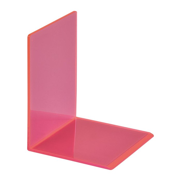 MAUL Buchstützen pink 10,0 x 10,0 x 13,0 cm, 2 St.