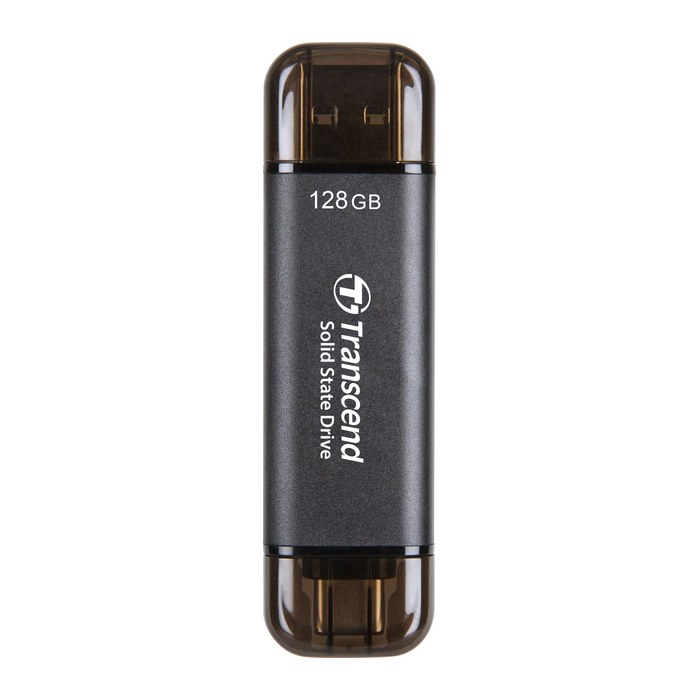 SSD 128GB Transcend ESD310C Portable, USB 10Gbps, Type-C/A