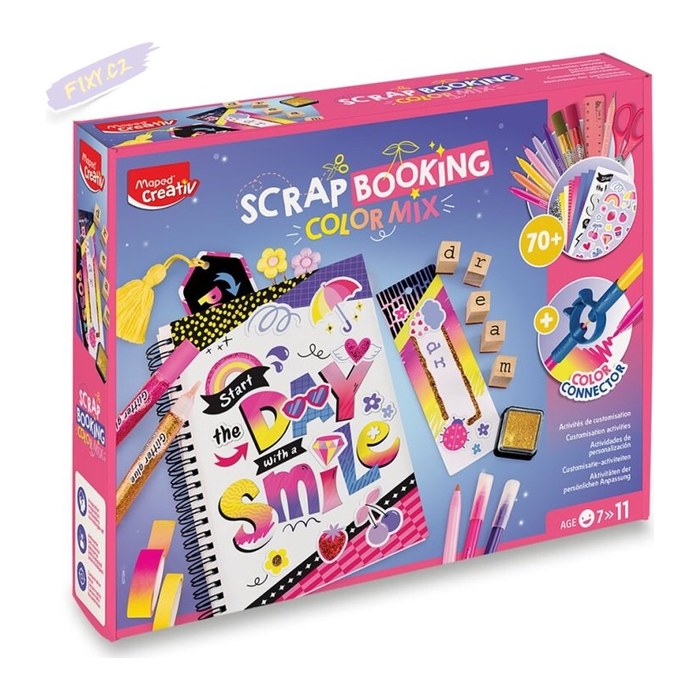 Maped® Creativ Color Mix Scrapbooking Malset farbsortiert, 1 Set