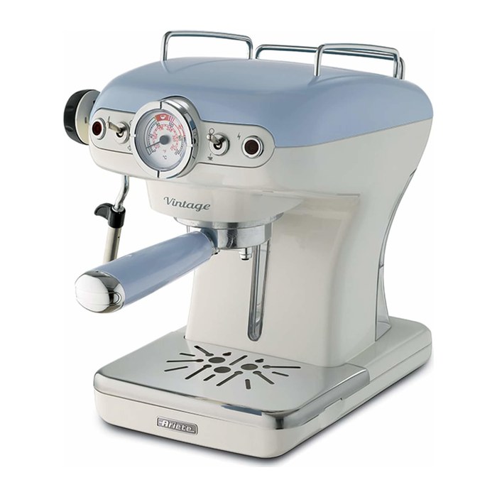 Ariete Vintage Siebträgermaschine blau