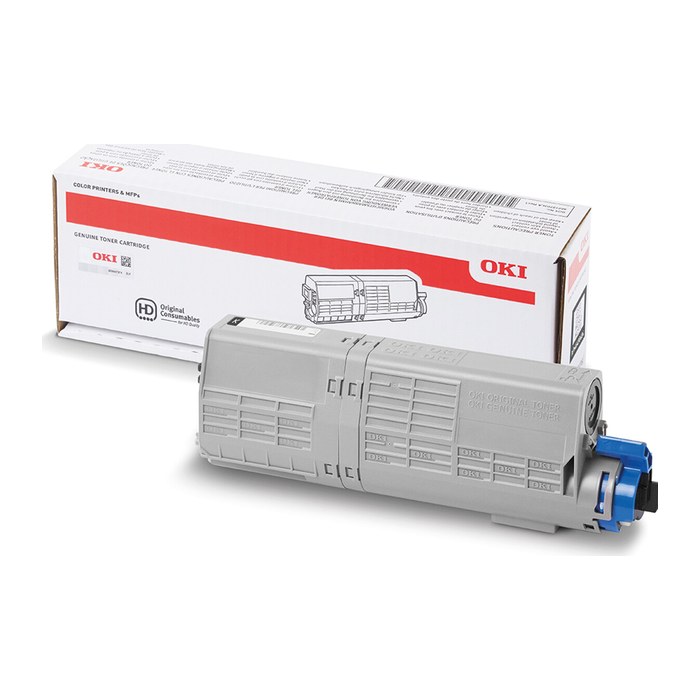 OKI 46490608 schwarz Toner