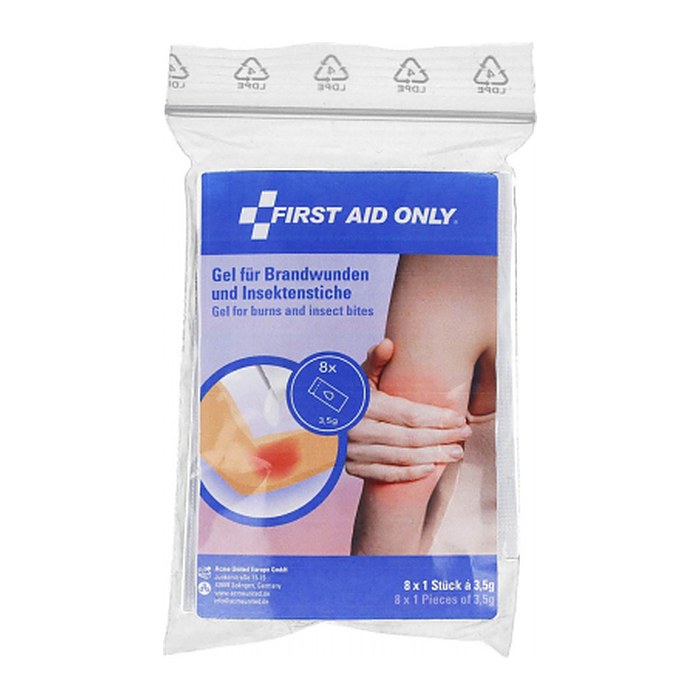 FIRST AID ONLY® Brandwunden-Gel P-91401 00 transparent, 8 St.