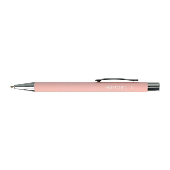 WESTCOTT Kugelschreiber XB-Primesoft rosa, Schreibfarbe: blau, 1 St.