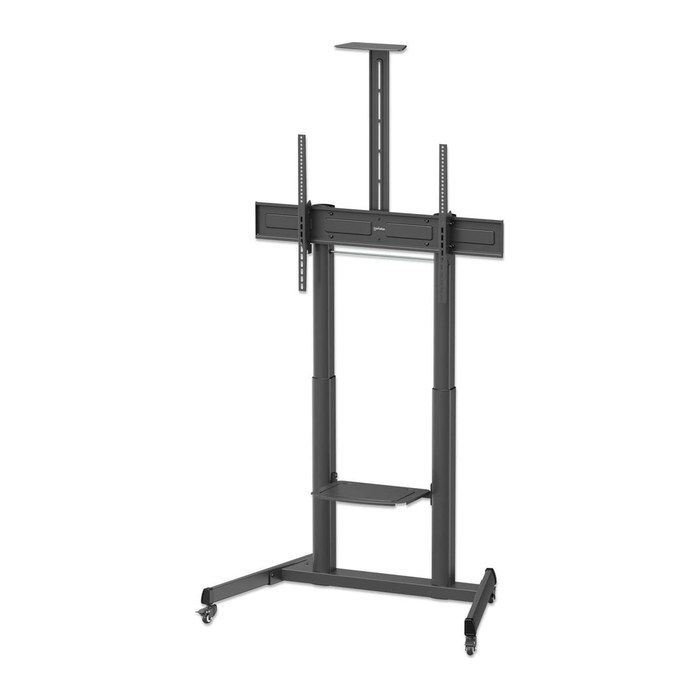 Manhattan TV-Wagen 60-120" 120kg werkzeuglos höhenverstell (Speditionsversand)