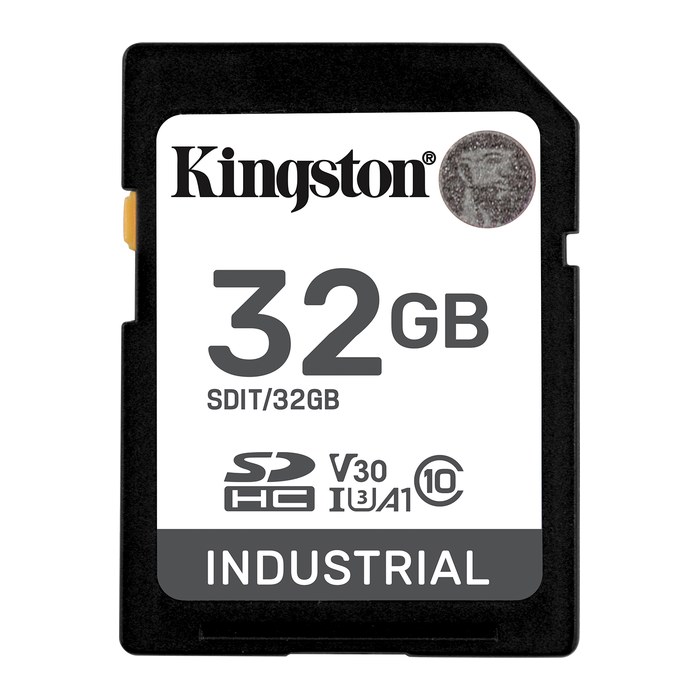SD Card 32GB Kingston SDHC Industrial -40C to 85C retail