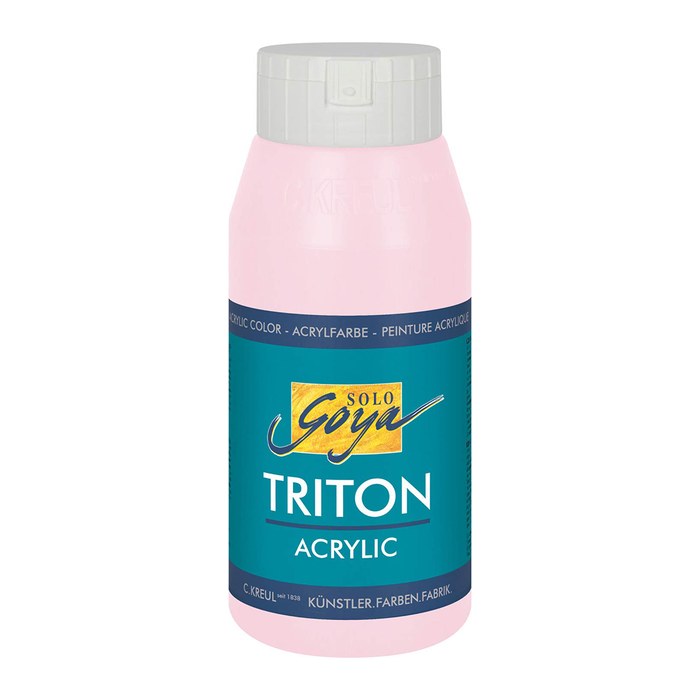 KREUL SOLO GOYA Triton Acrylfarbe hellrosa 750,0 ml, 1 St.