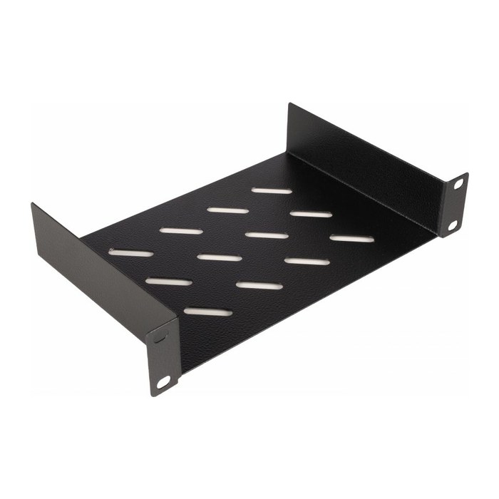 Equip 10" Fachboden fest für Serverschränke 15cm 1U schwarz