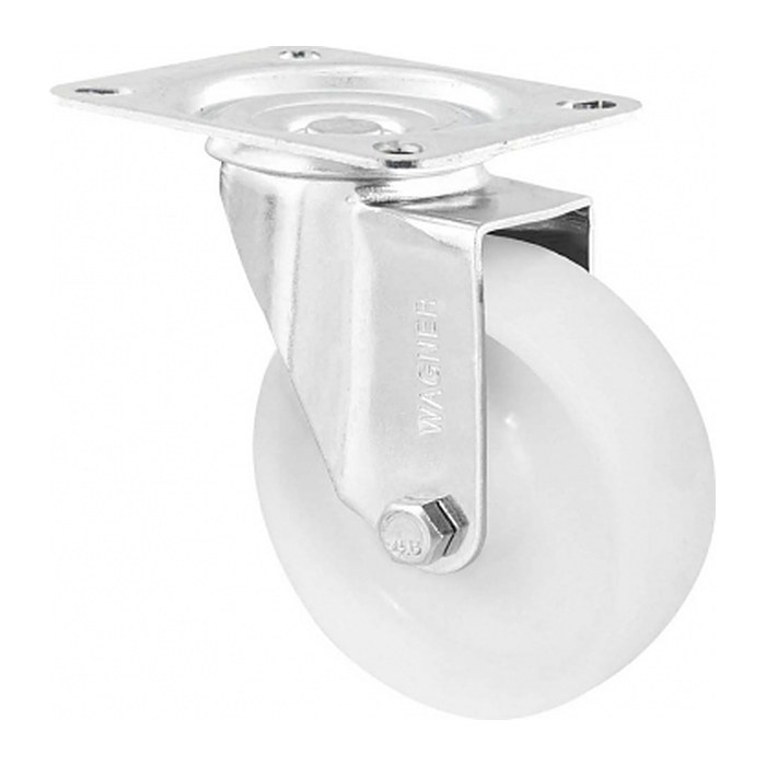 WAGNER® design yourself Transportgeräte-Lenkrolle RO 6500 silber