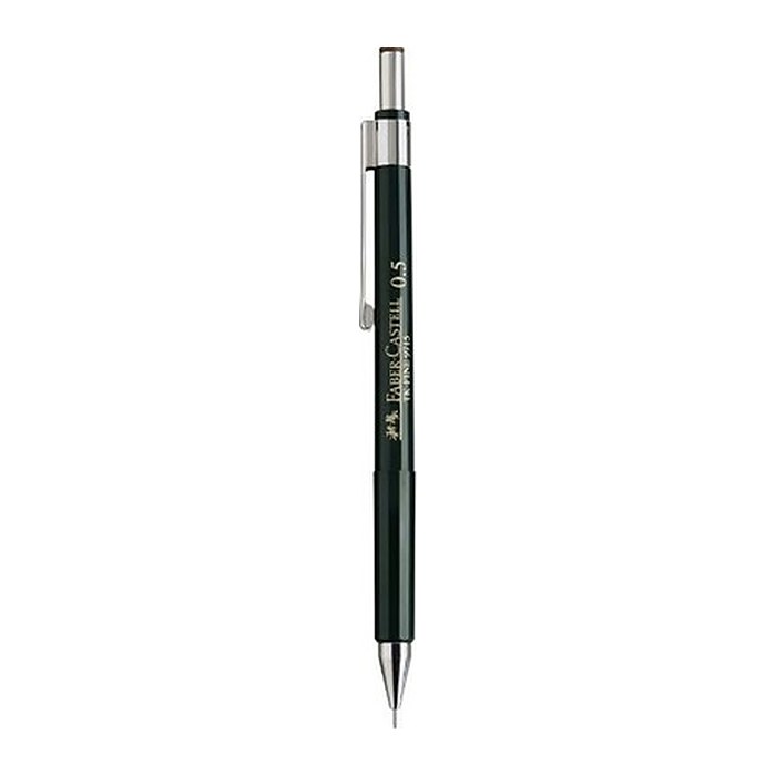FABER-CASTELL TK® FINE Druckbleistift grün HB 0,5 mm, 1 St.