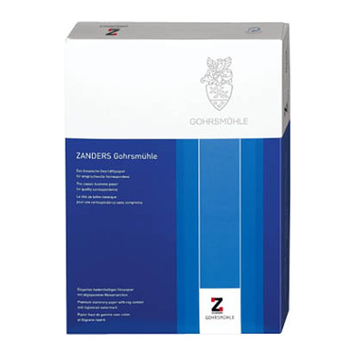 GOHRSMÜHLE Briefpapier mit Wasserzeichen weiß DIN A4 80 g/qm 500 Blatt