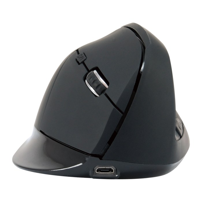CONCEPTRONIC Maus Wireless BT5.2/6Btns ERGO Vertikal schwarz