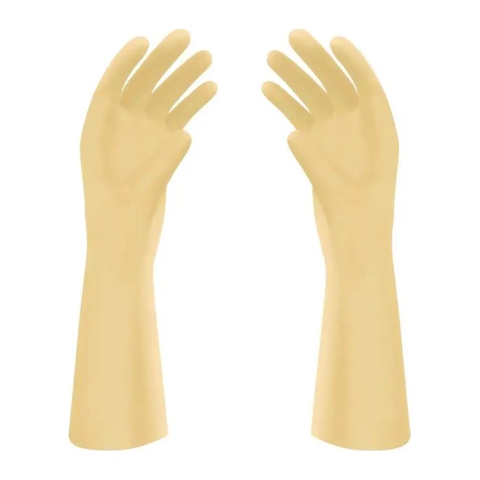 Meditrade® unisex OP-Handschuhe Gentle Skin® Isopretex® beige Größe 8, 50 Paar