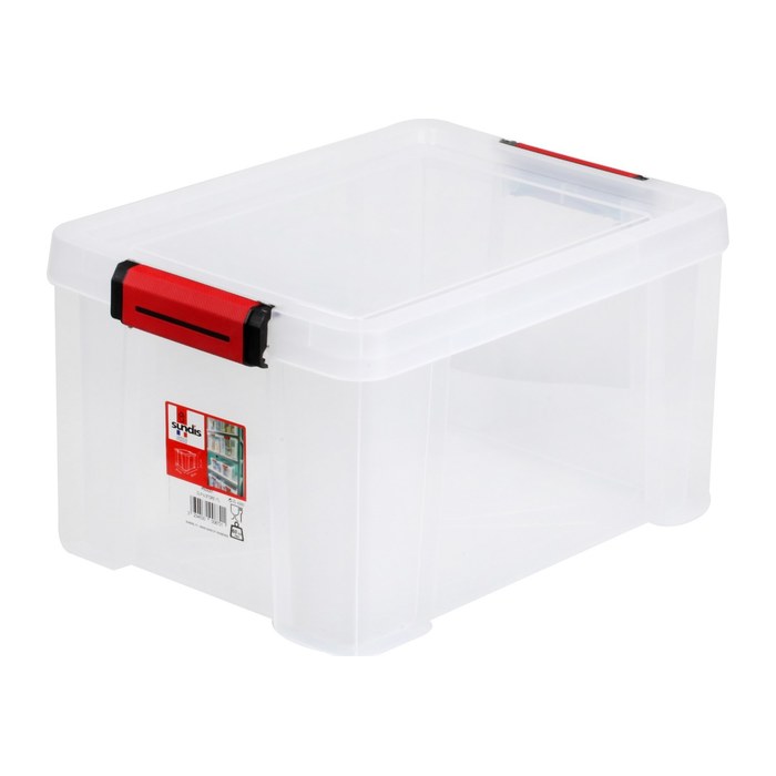 PAPERFLOW CLIP`N STORE Aufbewahrungsbox 17,0 l transparent 38,0 x 29,0 x 22,0 cm, 1 St.