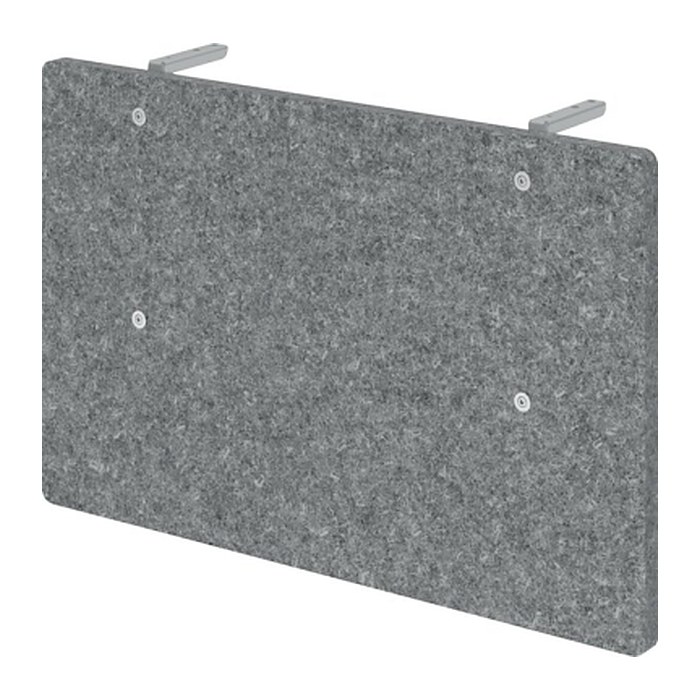 HAMMERBACHER Sichtblende grau 79,5 x 50,0 cm