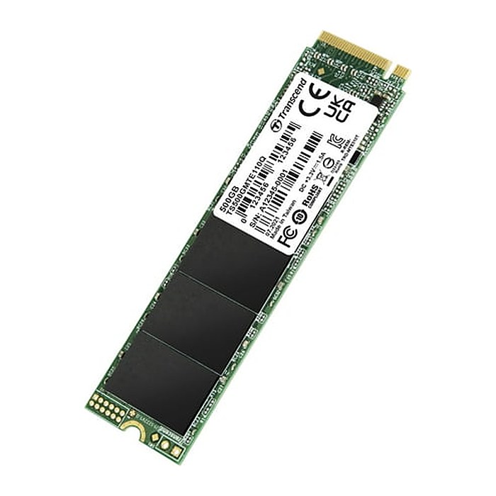 SSD 500GB Transcend M.2 MTE110Q (M.2 2280) PCIe Gen3 x4 NVMe