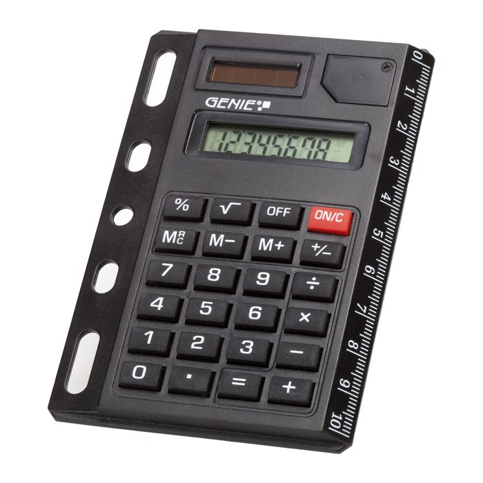 GENIE 325 Taschenrechner schwarz