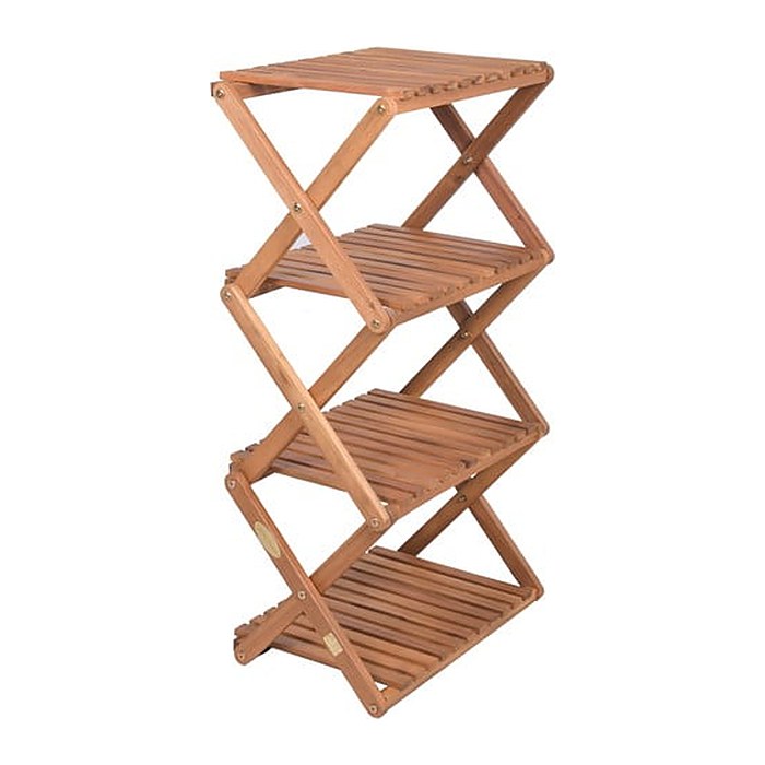 Garden Pleasure Blumenregal TULSA Holz akazie rechteckig 30,0 x 47,0 x 87,0 cm, 1 St.