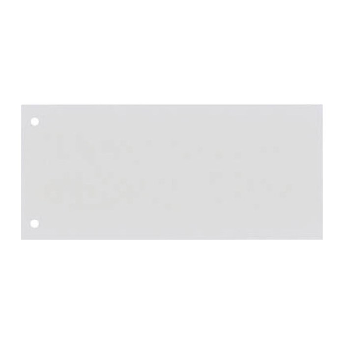 DONAU Trennstreifen DONAU weiß, 190 g/qm Karton 23,5 x 10,5 cm, 100 St.