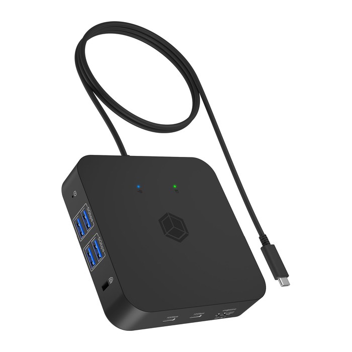 ICY BOX USB-C Dockingstation HDMI LAN Audio IB-DK4090-C