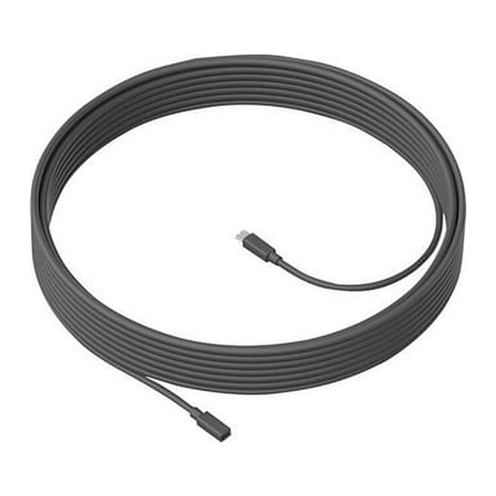 Logitech MeetUp Mic-Verlängerungskabel 10m black
