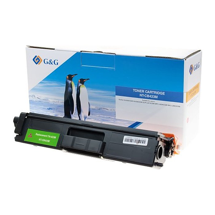 G&G XL-Toner kompatibel mit Brother TN-423M Magenta