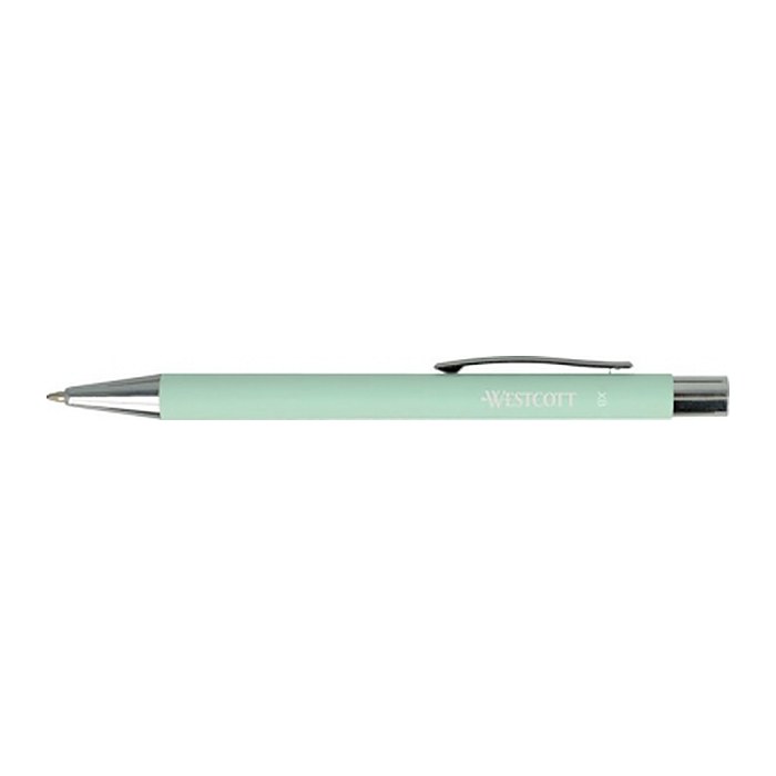 WESTCOTT Kugelschreiber XB-Primesoft mint, Schreibfarbe: blau, 1 St.