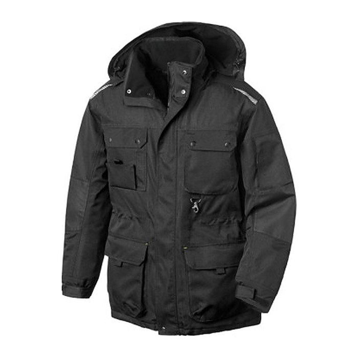 teXXor® unisex Winterjacke BOSTON schwarz Größe M