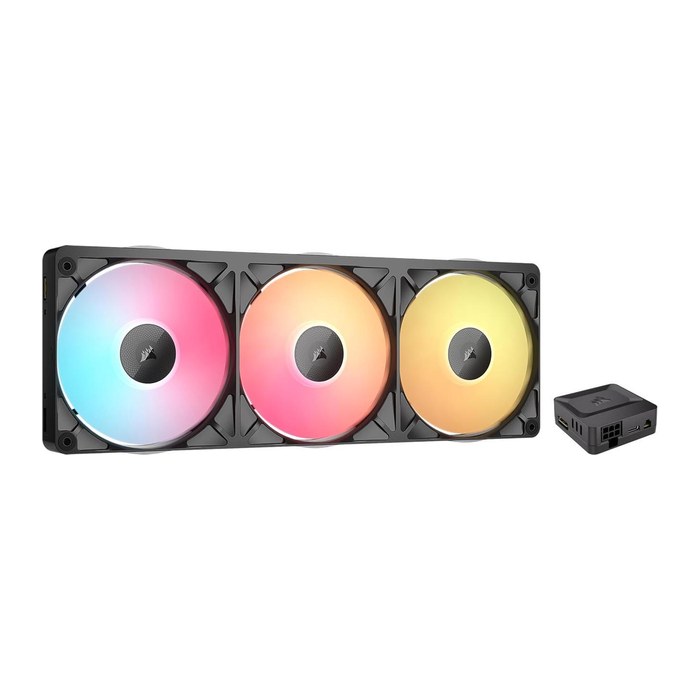 CORSAIR Lüfter iCUE Link RX360 II Unified Frame RGB + Hub
