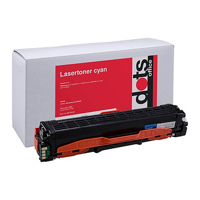 dots cyan Toner kompatibel zu SAMSUNG CLT-C504s (SU025A)