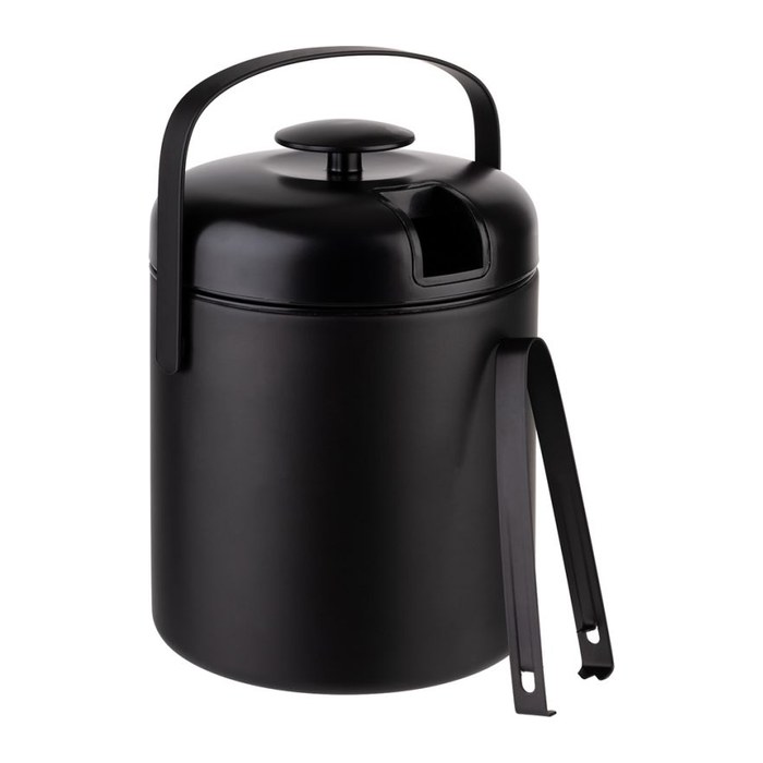 APS Eiswürfelbehälter Polar schwarz, für max. 50 Eiswürfel, 1 St.