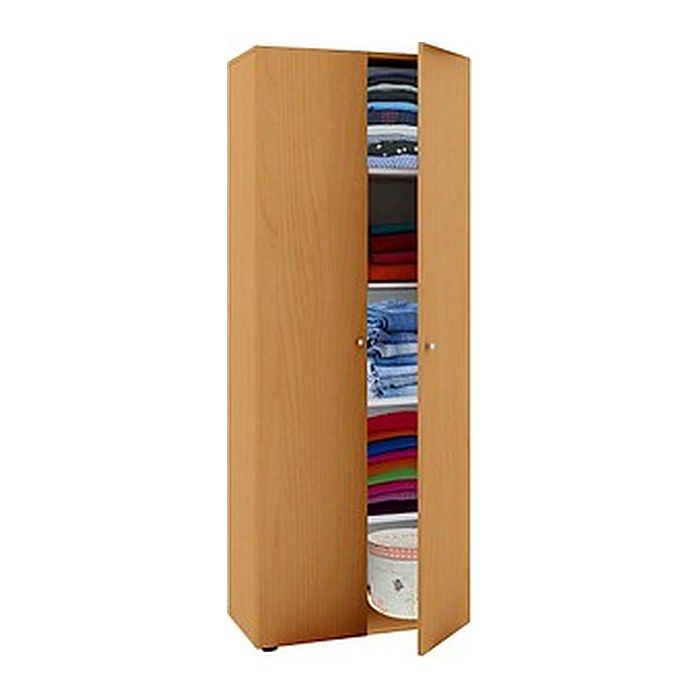 VCM my office Aktenschrank Vandol, 912247 buche 4 Fachböden 70,0 x 40,0 x 178,0 cm