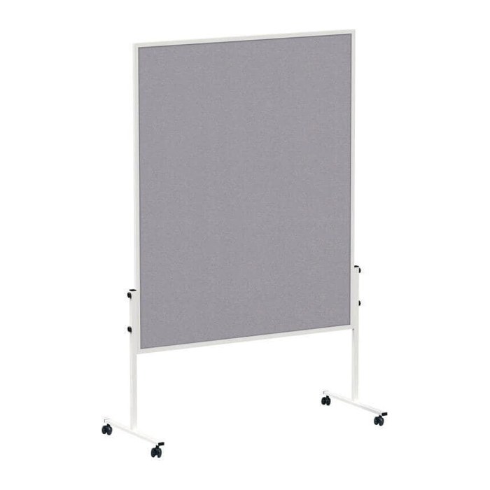 MAUL Moderationswand MAULsolid 120,0 x 150,0 cm grau