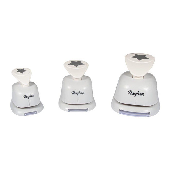Rayher Motivlocher Stern, 3 St.