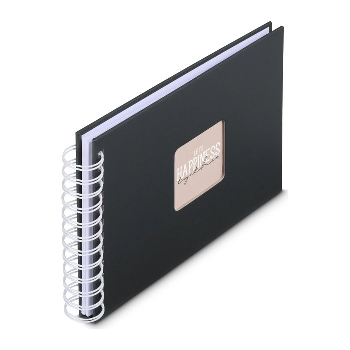 hama Fotoalbum Fine Art neutral 24,0 x 17,0 cm, 50 weiße Seiten