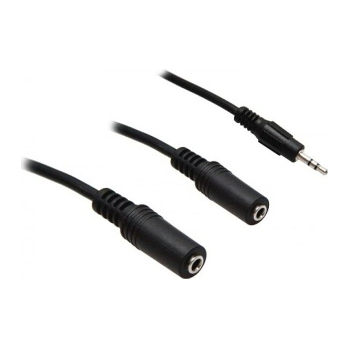 goobay 50464 Klinkenstecker Headset-Adapter, 1 St.