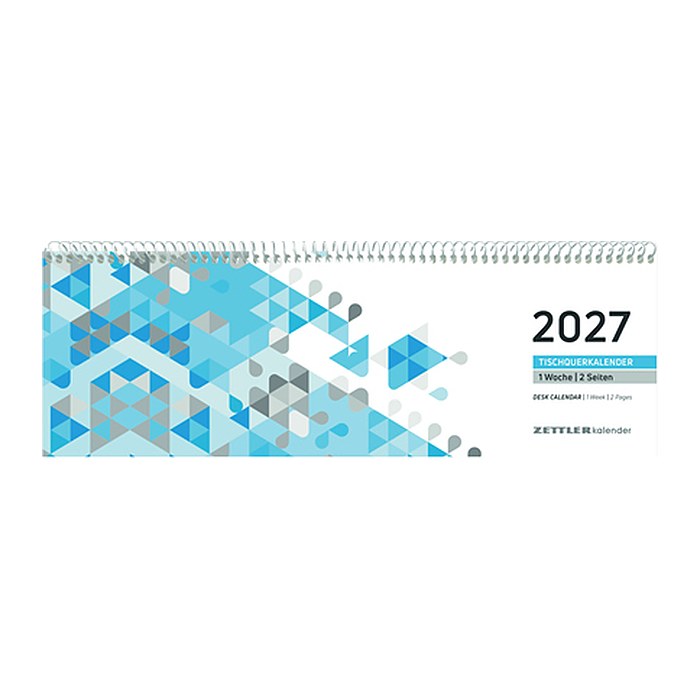 ZETTLER KALENDER Tischquerkalender 2027, 1 St.