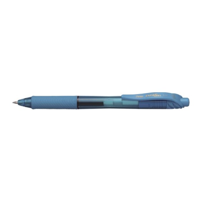 Pentel ENERGEL BL107 Gelschreiber hellblau 0,35 mm, Schreibfarbe: blau, 1 St.