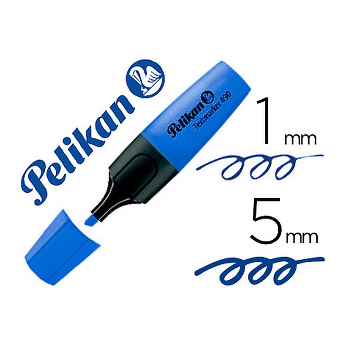 Pelikan 490 Textmarker blau, 1 St.