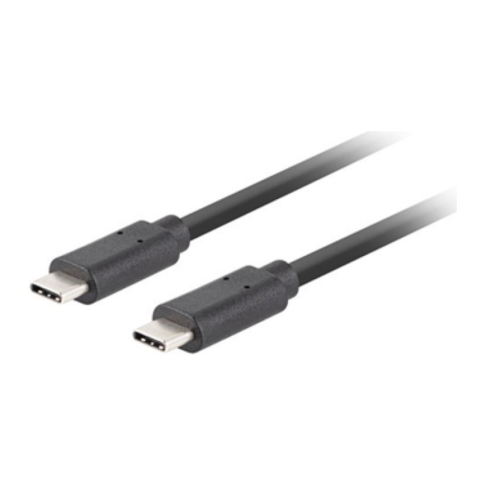 LANBERG USB-C M/M 3.1 GEN 2 Kabel 1,8m 10GB/S PD100W schwarz
