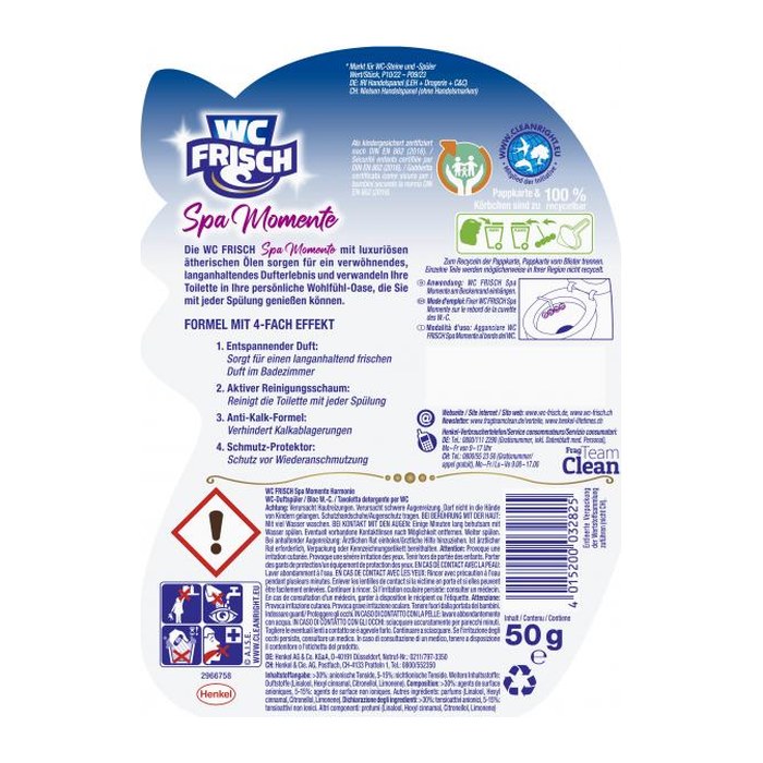 WC FRISCH Spa Momente WC-Duftspüler Harmonie, 50 g