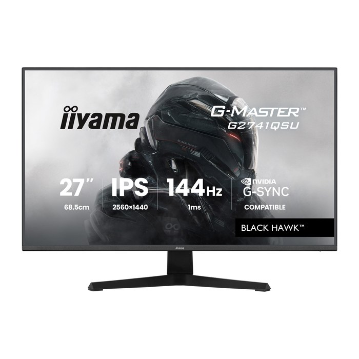 IIYAMA 68.6cm (27") G2741QSU-B1 16:9 HDMI+DP+2xUSB IPS