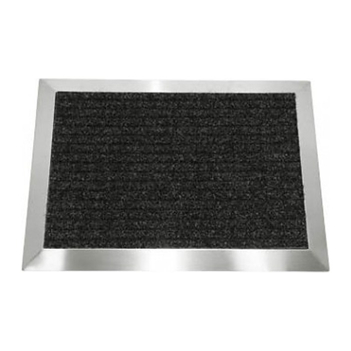 SZ Metall Fußmatte schwarz 50,0 x 70,0 cm