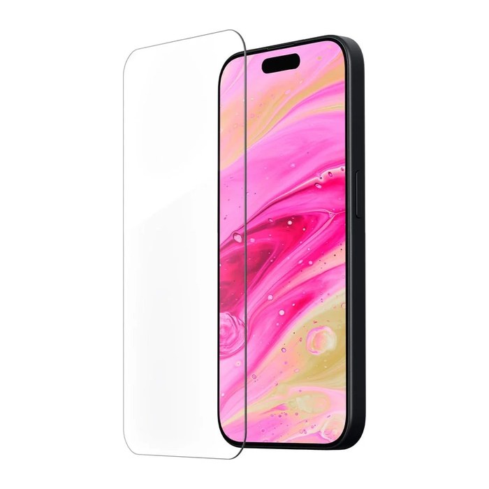 LAUT PRIME GLASS Clear glass screen protector for iPhone 16
