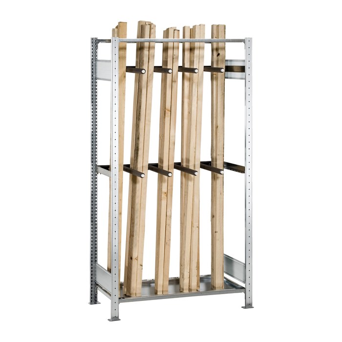 SCHULTE Anbau-Schwerlastregal 22625 silber 100,0 x 50,0 x 200,0 cm