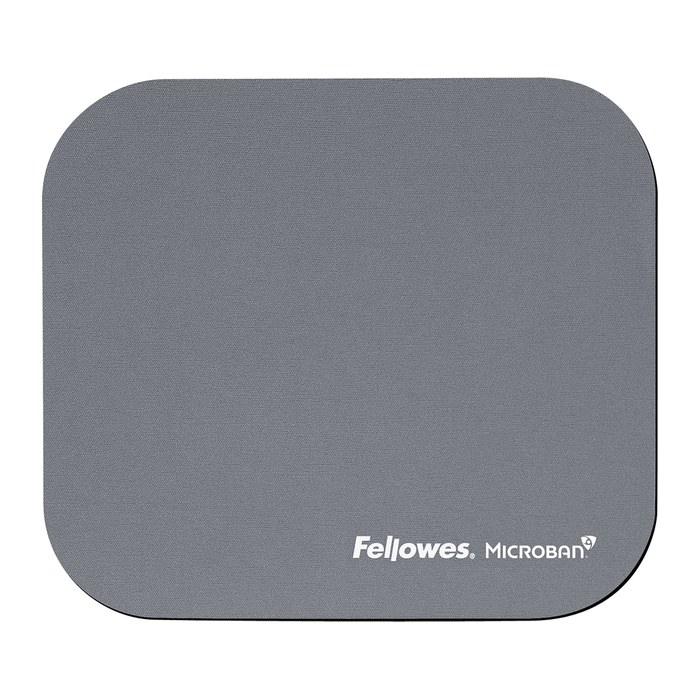 Fellowes Mauspad Microban 23x20,40 cm grau