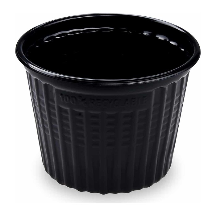 PROPAC Mehrweg-Suppenbecher schwarz 500 ml, 25 St.