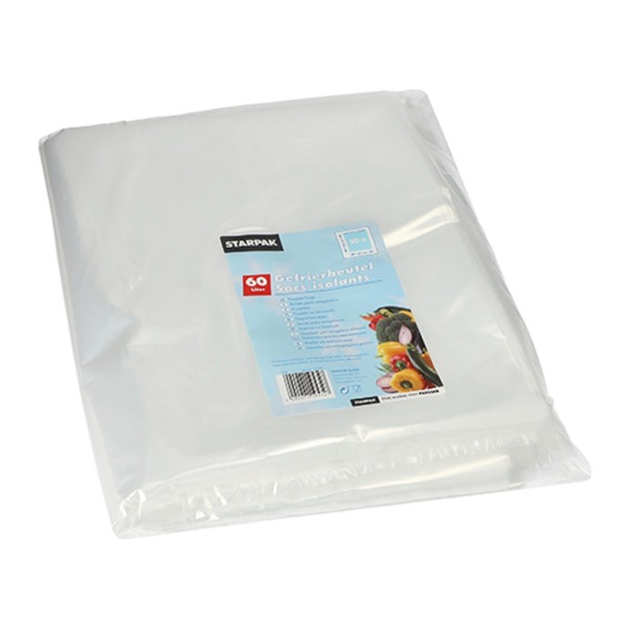 STARPAK Gefrierbeutel 60,0 l, 50 St.