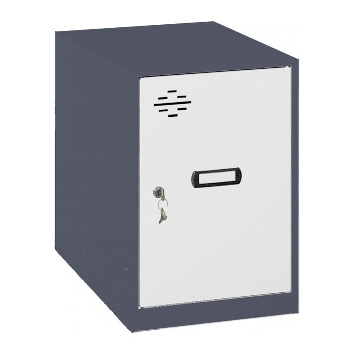 Simonrack Spind SIMONLOCKER DISM anthrazit, weiß 8425437108518, 1 Schließfach 30,0 x 50,0 x 47,5 cm
