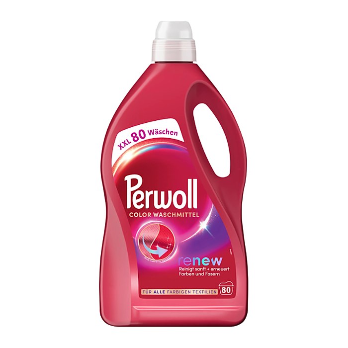 Perwoll COLOR renew Waschmittel flüssig, 4 l