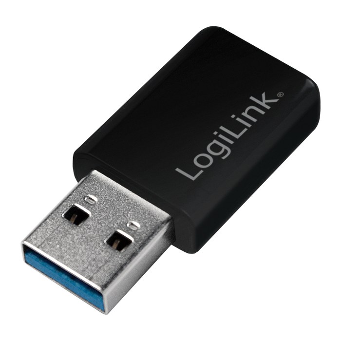 Logilink Adapter USB 3.0 1200 MBit/s 11a Dual Band schwarz